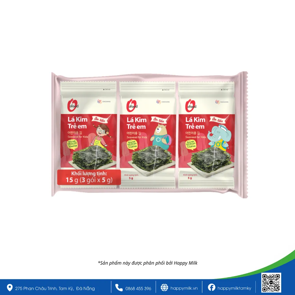 Lá kim trẻ em ăn liền